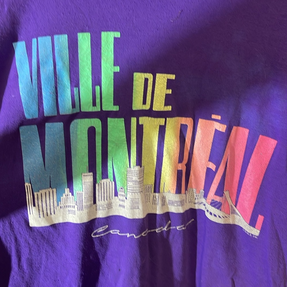 Vintage metro Montreal Canada tee shirt - Picture 2 of 3